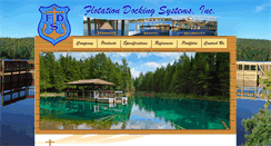 Desktop Screenshot of flotationdocking.com